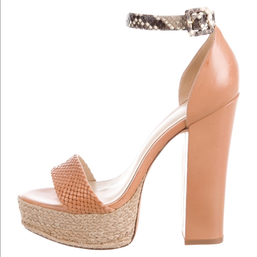 ALEXANDRE BIRMAN Platform Leather Sandals 👡